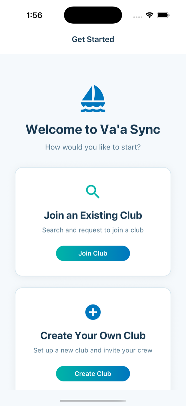 Create club form